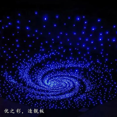 不銹鋼鏡面星空頂在室內裝修是如何實現的？